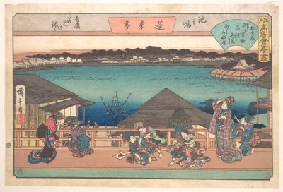 Ikeno Mata (Horai-ya) von Utagawa Hiroshige