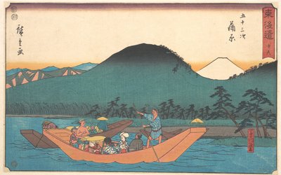Kambara von Utagawa Hiroshige