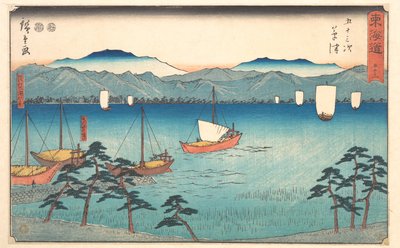 Kusatsu von Utagawa Hiroshige