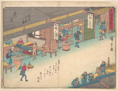 Kuwana von Utagawa Hiroshige