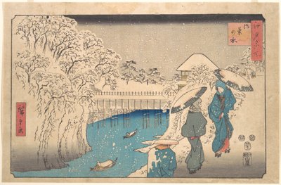 Meguro von Utagawa Hiroshige