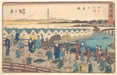 Nihon bashi von Utagawa Hiroshige