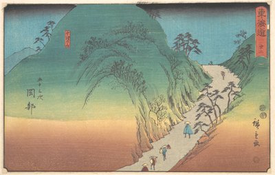 Okabe von Utagawa Hiroshige