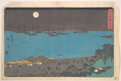 Takanawa Tsuki no Kei von Utagawa Hiroshige