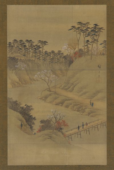 Sommerlandschaft, Mitte des 19. Jahrhunderts von Utagawa Hiroshige II