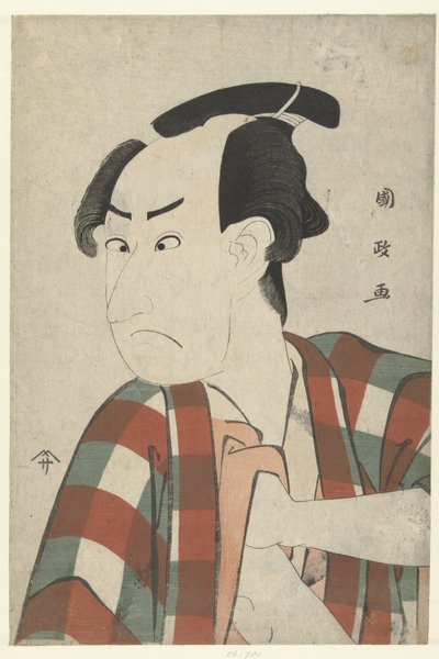 Büste von Ichikawa Omezo von Utagawa Kunimasa