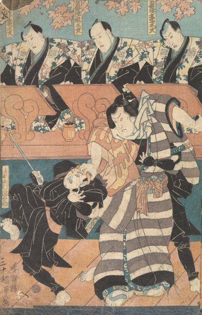 Album mit dreißig Schauspieler-Drucken von Utagawa Kunisada