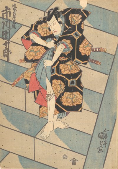 Druck, 19. Jahrhundert von Utagawa Kunisada