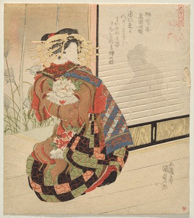 Wind, aus der Serie Vogel und Blume, Wind und Mond von Utagawa Kunisada