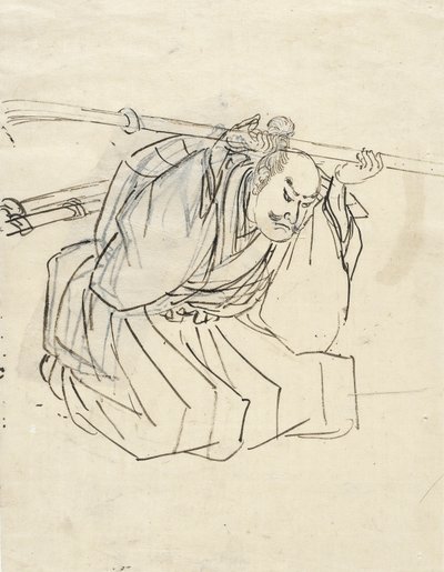 Skizze von Shinano Sakon Tomoyuki von Utagawa Kuniyoshi