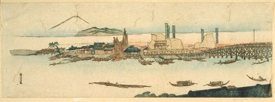 Szene am Sumida-Fluss von Utagawa Kuniyoshi