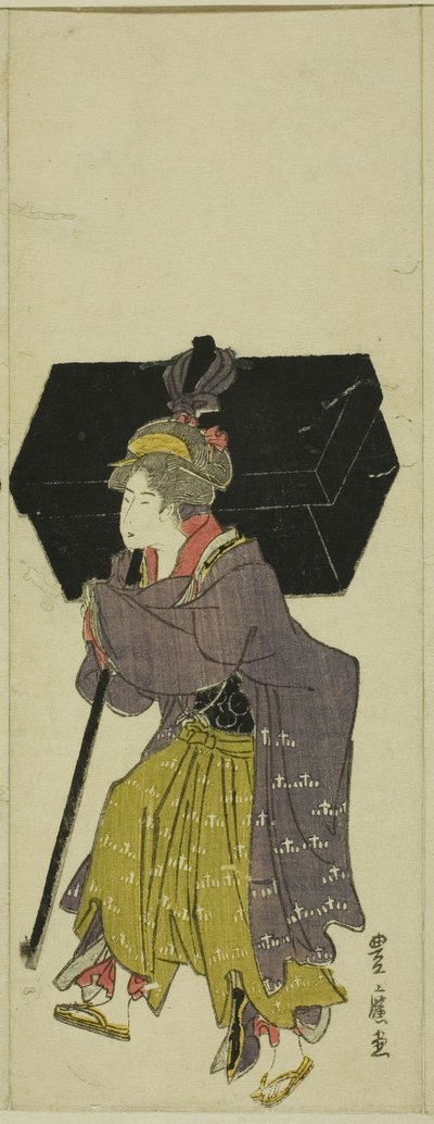 Parodie eines Daimyo-Prozession von Utagawa Toyohiro