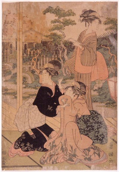 Drei Schönheiten von Utagawa Toyokuni