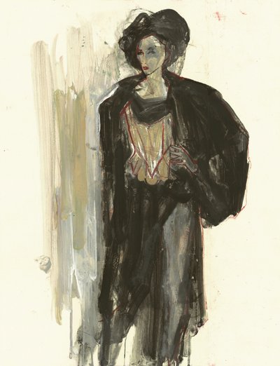 Elegante Modefrau von Ute Rathmann