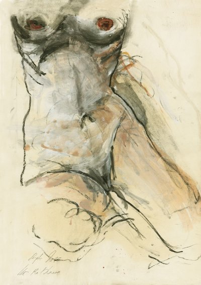 Ausdrucksstudie der Figur von Ute Rathmann