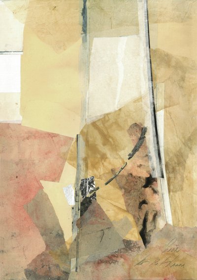 Moderne erdige Collage von Ute Rathmann