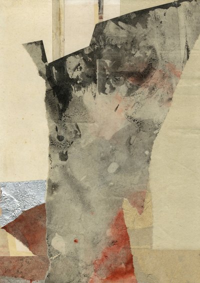 Moderne Texturcollage von Ute Rathmann