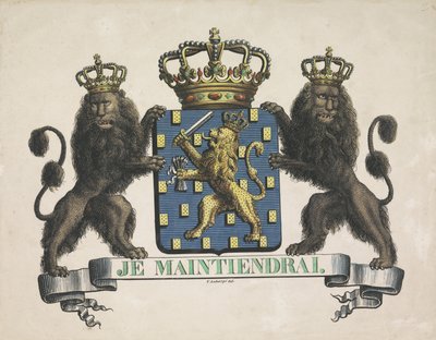 Wappen des Königreichs der Niederlande, 1815 von V. Labargé