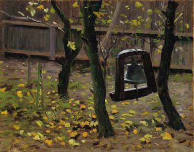 Die Glocke im Garten des Brøndums Hotel von Valdemar Schønheyder Møller
