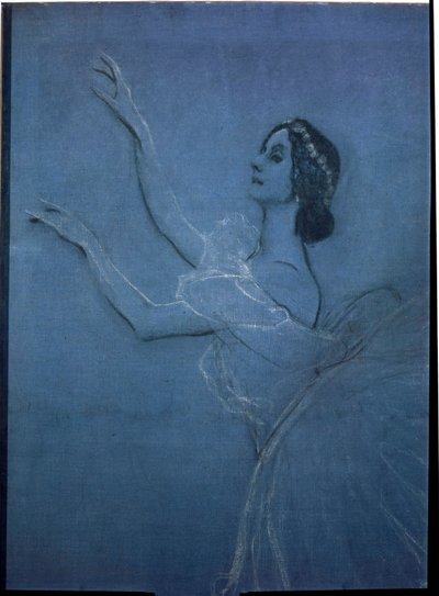 Die Ballerina Anna Pavlova im Ballett 