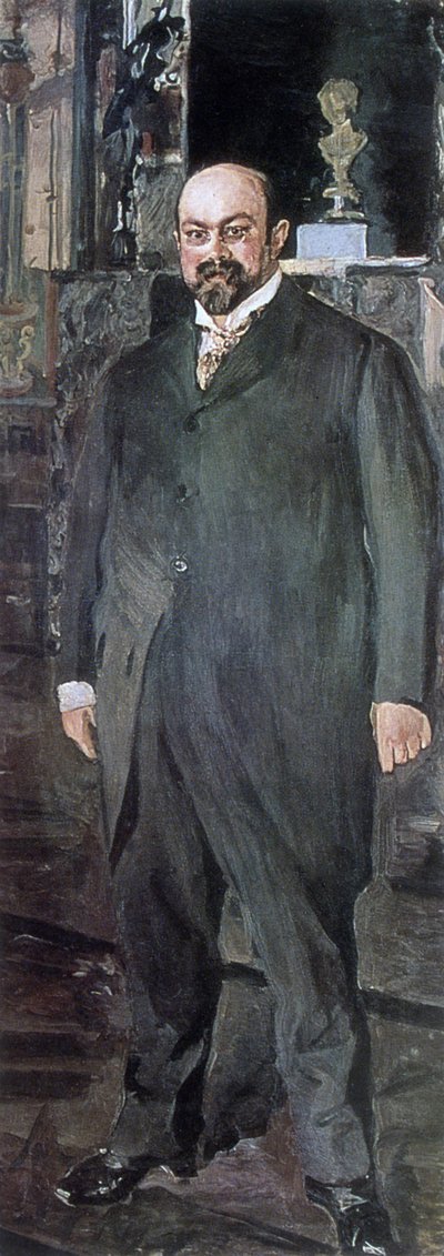 Mikhail Abramaovich Morozov (1870-1903 russischer Sammler und Kunstmäzen) von Valentin Aleksandrovich Serov