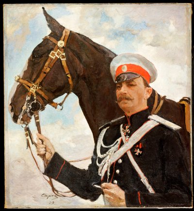 Porträt von Prinz Feliks Feliksovich Iusopov, Graf Sumarokov-Elston, 1909 von Valentin Aleksandrovich Serov