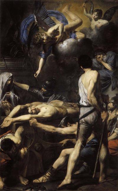 Das Martyrium der Heiligen Processus und Martinian von Valentin de Boullogne