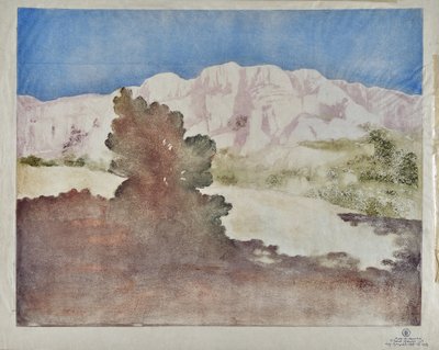 Blick auf den Heiligen Berg Sieg von Valère Bernard
