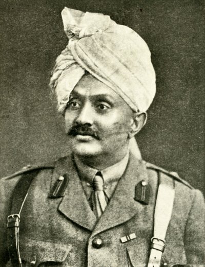 Der Jam Sahib von Nawanagar Prinz Rantjitsinhji..., Erster Weltkrieg, Januar 1915, um 1920 von Vandyk