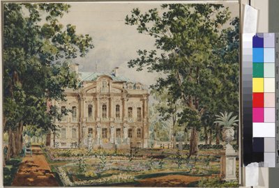 Eigene Datscha von Kaiser Alexander II. in Peterhof von Vasili Semenovich Sadovnikov