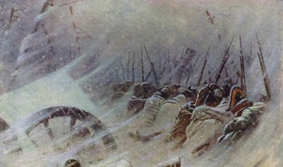 Das Nachtlager der Großen Armee von Vasili Vasilievich Vereshchagin