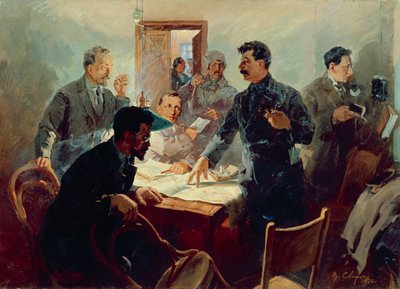 Der Stab der Oktoberrevolution von 1917 von Vasily Semyonovich Svarog