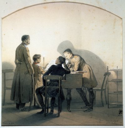 Am Klavier, 1855 von Georg Wilhelm Timm