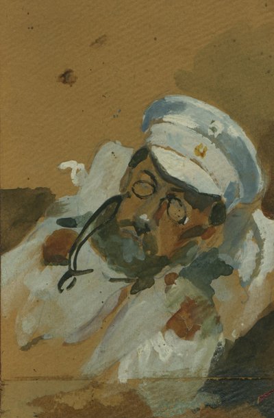 Porträt von Wladimir Alexejewitsch Chlebnikow, ca. 1895 von Vera Vladimirovna Khlebnikova