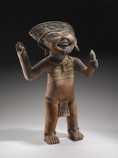 "Lachender Junge" Effigie, 600-900 n. Chr. von Veracruz Veracruz
