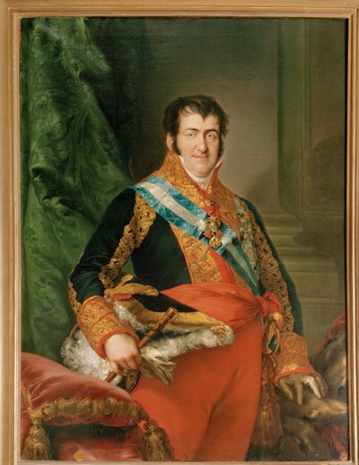 Ferdinand VII. von Spanien von Vicente Lopez y Portana