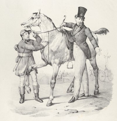 Kapitel VI: Ich konnte nicht mehr zu Fuß gehen, 1824 von Victor Adam