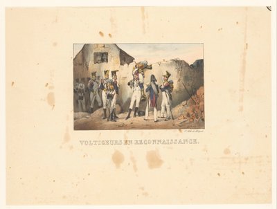 Voltigeure auf Erkundung von Victor Adam
