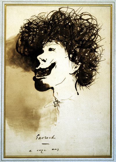 Gavroche à 11 ans - in „Les Misérables“ - Tinte auf Papier, von Victor Hugo von Victor Hugo