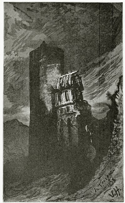 La Tourgue - Illustration aus Quatre Vingt Treize, 19. Jahrhundert von Victor Hugo