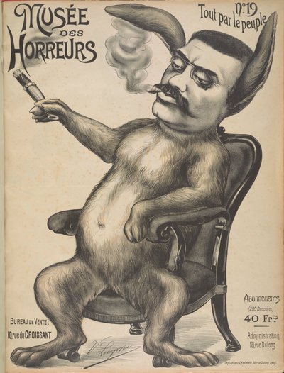 Musée des Horreurs Galerie des Schreckens: Alexandre Millerand von Victor Lenepveu