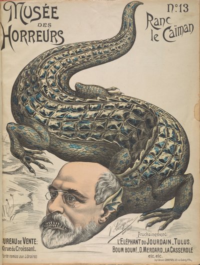 Musée des Horreurs Galerie der Schrecken: Arthur Ranc, 1899 von Victor Lenepveu