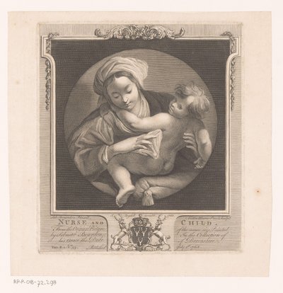 Frau mit Kind von Victor Marie Picot