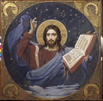 Christus Pantokrator von Victor Mikhailovich Vasnetsov