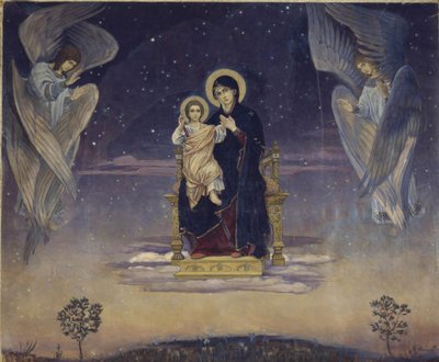 Die Jungfrau von Victor Mikhailovich Vasnetsov