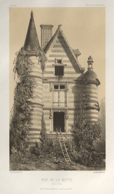 Lehen von La Motte (Saône et Loire) von Victor Petit