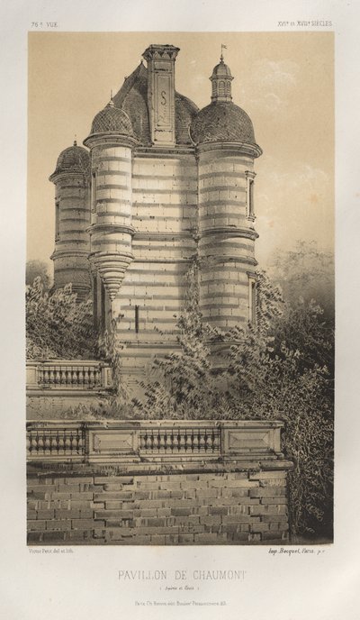 Pavillon De Chaumont (Saône et Loire) von Victor Petit