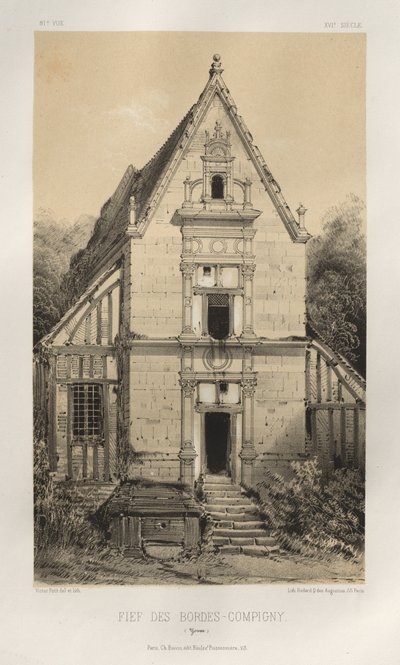 Lehen von Bordes-Compigny (Yonne) von Victor Petit