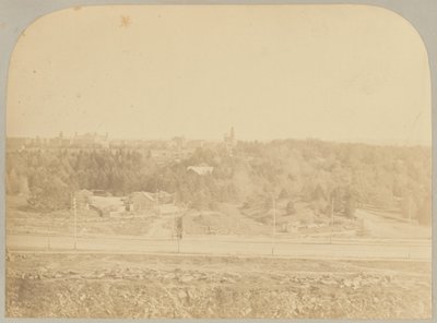 Pl. XVIII. Central Park vom Museum aus gesehen von Victor Prevost, Gaston L. Feuardent and Co., New York
