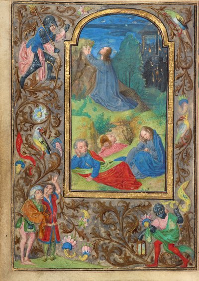 Die Agonie im Garten von Vienna Master of Mary of Burgundy